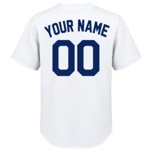 Los Angeles Dodgers White Jersey Custom Captivating Fan Look