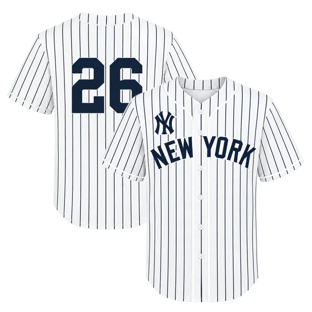 Luis Garcia Jr. Yankees Jersey Bold White Home Style 2026