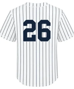 Luis Garcia Jr. Yankees Jersey Bold White Home Style 2026