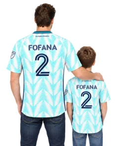 Mamadou Fofana Revolution Away Jersey Innovative Fan Style