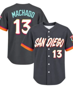 Manny Machado Jersey 2026 Bold San Diego Padres Baseball