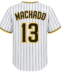 Manny Machado White Jersey 2026 Bold San Diego Padres Baseball
