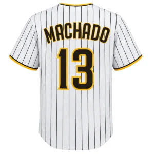 Manny Machado White Jersey 2026 Bold San Diego Padres Baseball