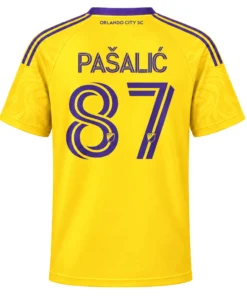 Marco Pasalic Orlando City Jersey Special Gold Fan Shirt