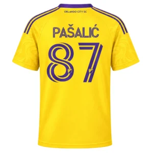 Marco Pasalic Orlando City Jersey Special Gold Fan Shirt