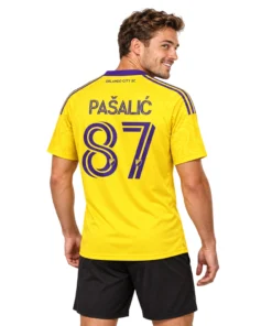Marco Pasalic Orlando City Jersey Special Gold Fan Shirt