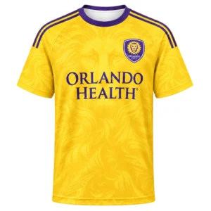 Martin Ojeda Orlando City Jersey Vibrant Yellow Soccer Shirt