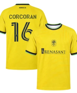 Matthew Corcoran Nashville SC Jersey Dynamic Fan Wear