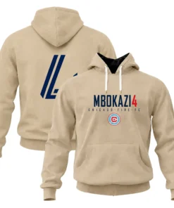 Mbekezeli Mbokazi Chicago Fire Hoodie Exclusive Team Apparel