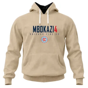 Mbekezeli Mbokazi Chicago Fire Hoodie Exclusive Team Apparel