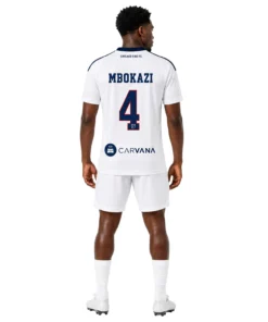 Mbekezeli Mbokazi White Jersey with Epic Chicago Fire FC Fan Apparel