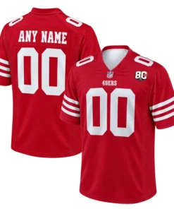 Men's 49ers 80th Anniversary Jersey Stunning Alternate Style