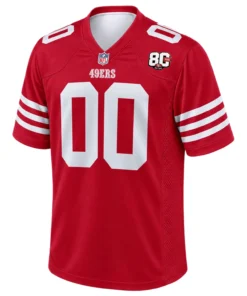Men's 49ers 80th Anniversary Jersey Stunning Alternate Style