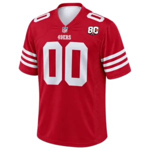 Men's 49ers 80th Anniversary Jersey Stunning Alternate Style
