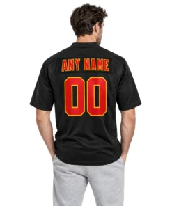 Men's Black Kansas City Chiefs Jersey Game Day Attractive