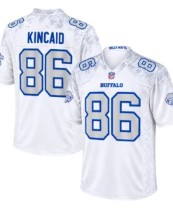 Men's Buffalo Bills Kincaid Jersey Powerful Rivalries Style