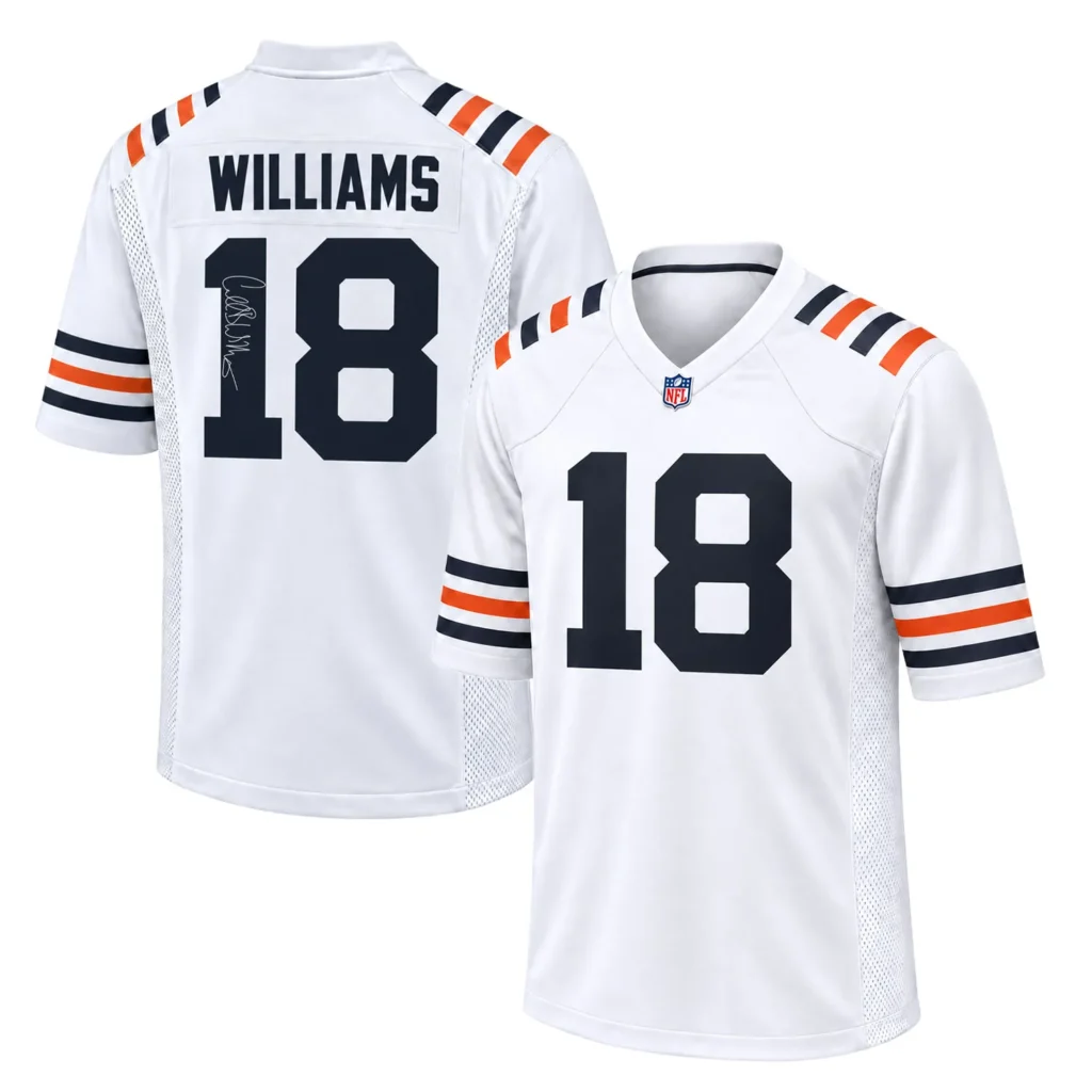 Men's Caleb Williams #18 Jersey  Superior Chicago Bears Fan Gear