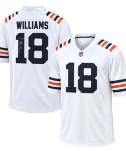 Men's Caleb Williams #18 Jersey Superior Chicago Bears Fan Gear