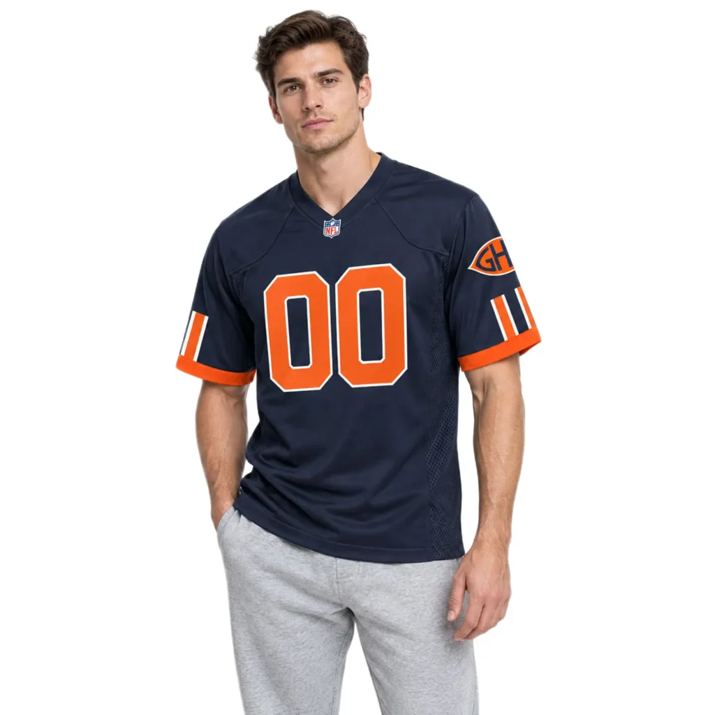 Men's Chicago Bears Jersey Custom Player Vibrant Style