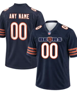 Men's Chicago Bears Jerseys Custom Bold Fan Apparel