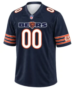 Men's Chicago Bears Jerseys Custom Bold Fan Apparel