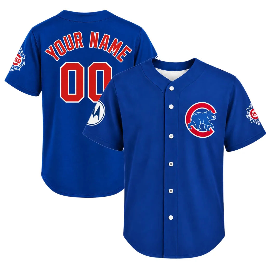 Men's Chicago Cubs Alternate Jersey Custom Jersey Stunning Big & Tall