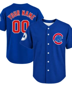Men's Chicago Cubs Alternate Jersey Custom Jersey Stunning Big & Tall