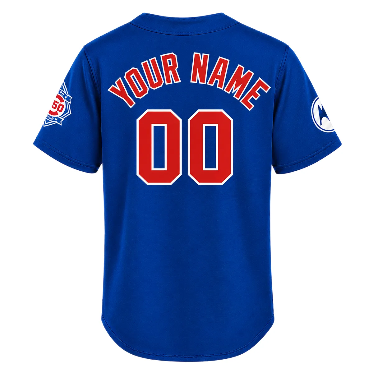 Men's Chicago Cubs Alternate Jersey Custom Jersey Stunning Big & Tall
