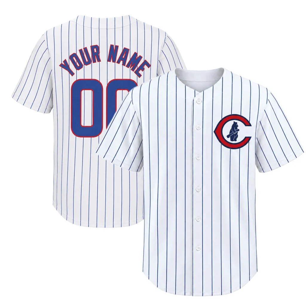 Men's Chicago Cubs Throwback Jersey Custom Outstanding