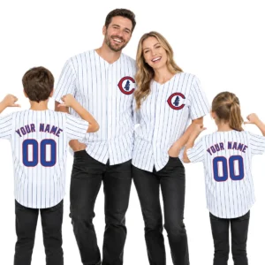 Men's Chicago Cubs Throwback Jersey Custom Outstanding