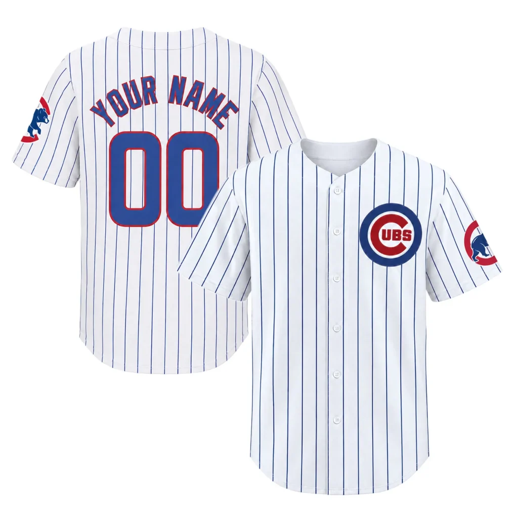 Men's Chicago Cubs White Home Jersey 2026 Vibrant