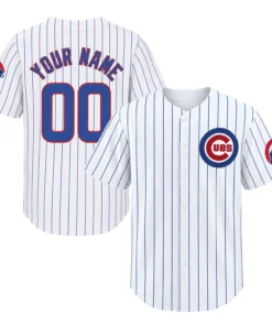 Men's Chicago Cubs White Home Jersey 2026 Vibrant