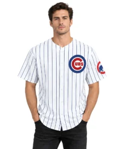 Men's Chicago Cubs White Home Jersey 2026 Vibrant