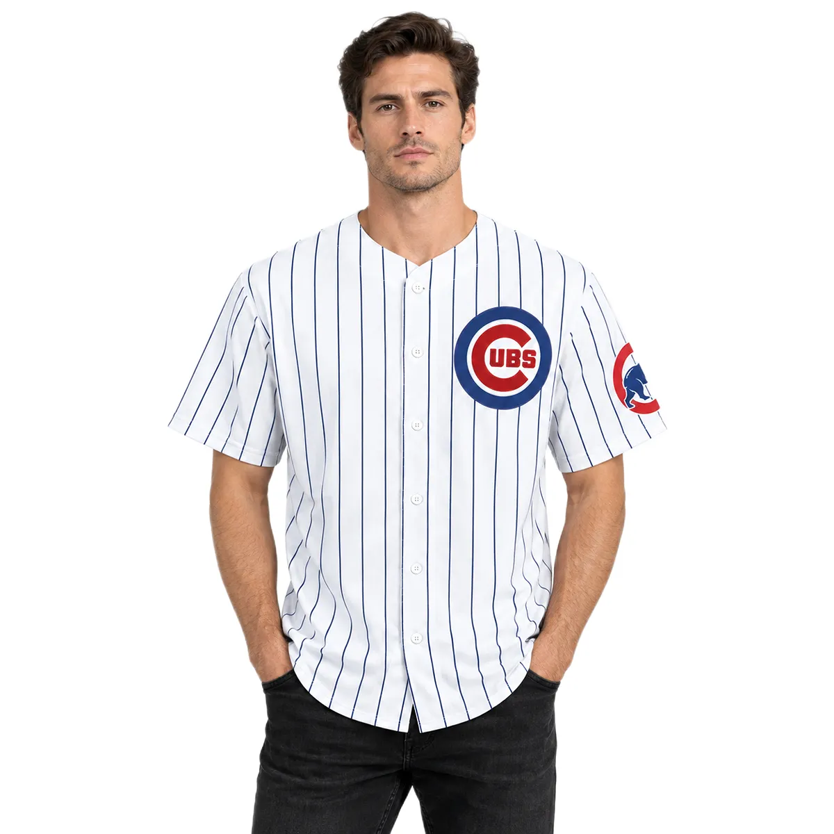 Men's Chicago Cubs White Home Jersey 2026 Vibrant