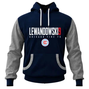 Men's Chicago Fire Lewandowski Hoodie Bold Fanwear