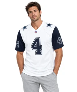 Men's Dak Prescott Cowboys Jersey Elite NFL Game Day Style