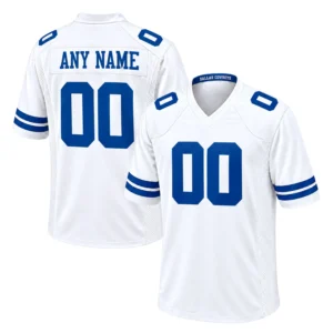 Men's Dallas Cowboys White Jersey Vibrant NFL fan Apparel