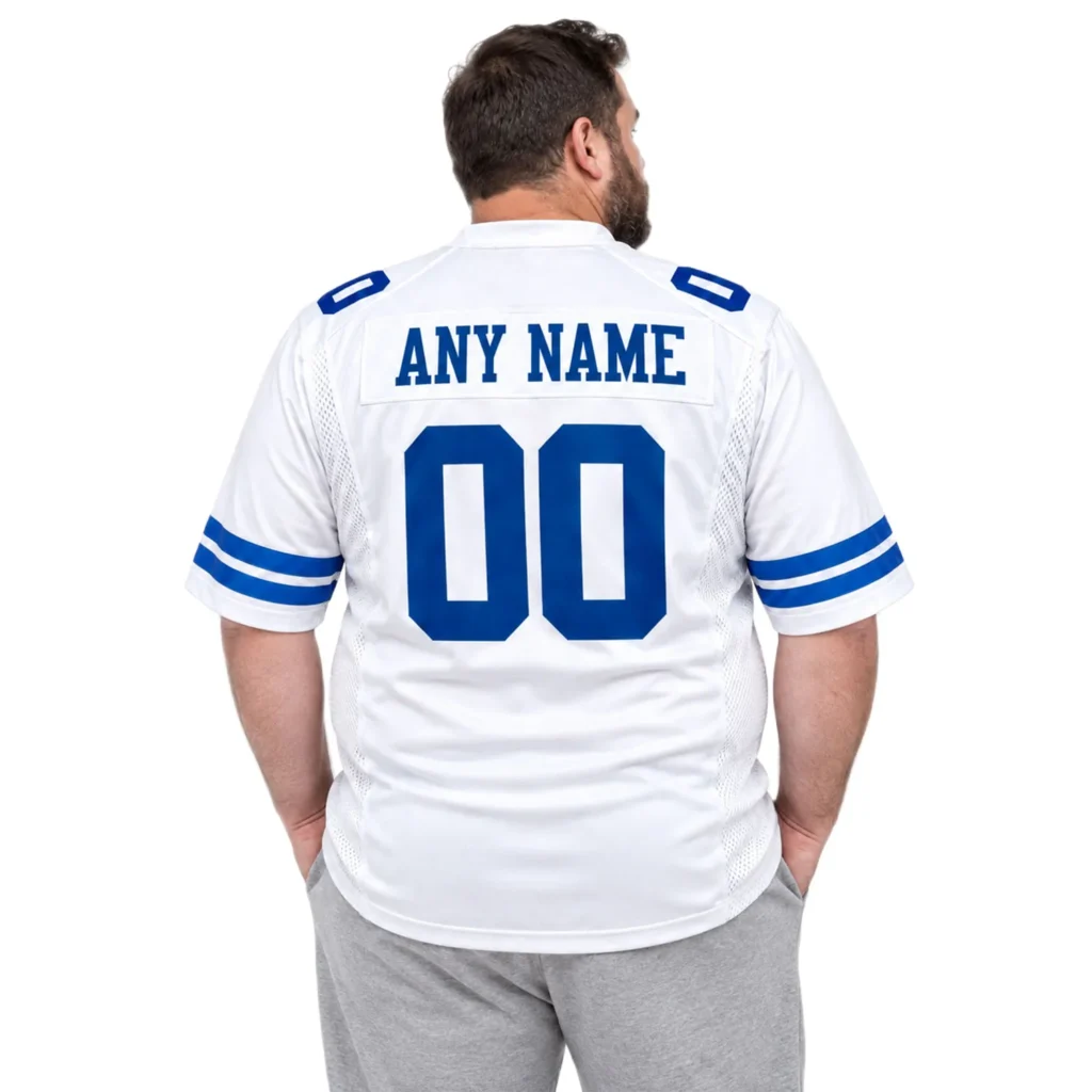 Men's Dallas Cowboys White Jersey Vibrant NFL Fan Apparel