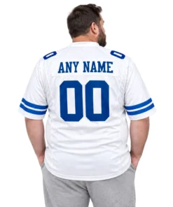 Men's Dallas Cowboys White Jersey Vibrant NFL fan Apparel
