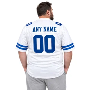 Men's Dallas Cowboys White Jersey Vibrant NFL fan Apparel
