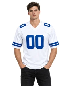 Men's Dallas Cowboys White Jersey Vibrant NFL fan Apparel