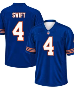 Men's D'Andre Swift Chicago Bears Jersey Elite NFL fan gear