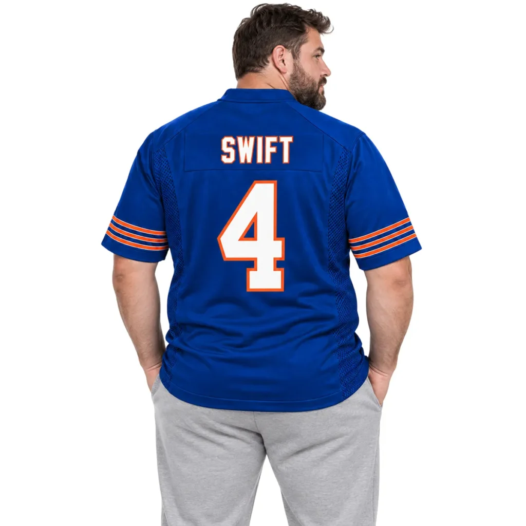 Men's D'Andre Swift Chicago Bears Jersey Elite NFL fan gear