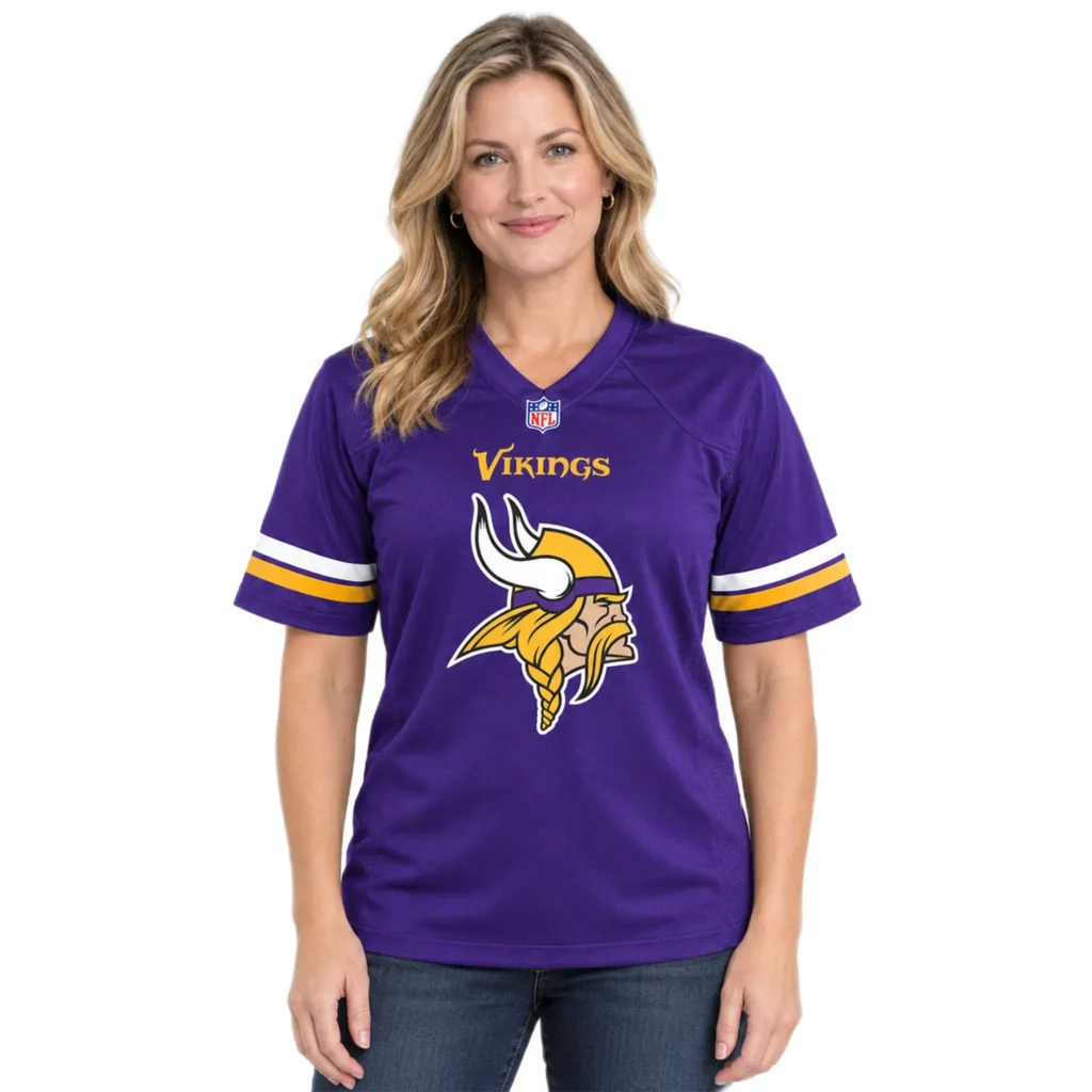 Men's Justin Jefferson Vikings Jersey Game Day Impressive