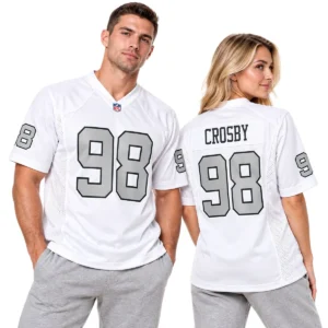 Men's Maxx Crosby Jersey 2026 Elite Las Vegas Raiders Player