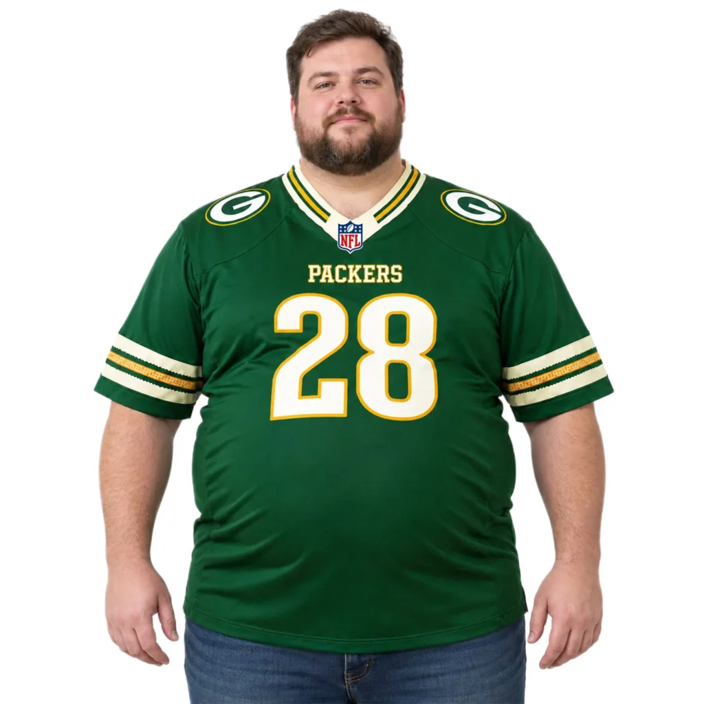 Men's Packers Trey Smack Jersey Team Spirit Outstanding