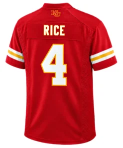 Men's Rashee Rice Chiefs Jersey Game Day Powerful