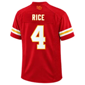 Men's Rashee Rice Chiefs Jersey Game Day Powerful