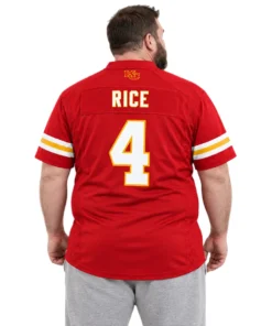 Men's Rashee Rice Chiefs Jersey Game Day Powerful
