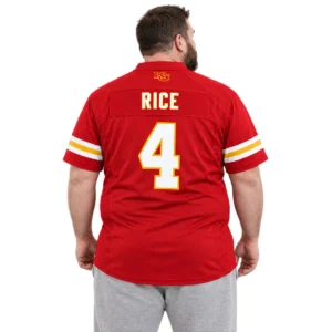 Men's Rashee Rice Chiefs Jersey Game Day Powerful